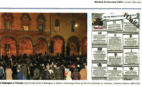 articolo corriere 29 gennaio 2008