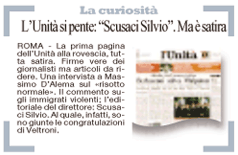 articolo la Repubblica 29 aprile 2008