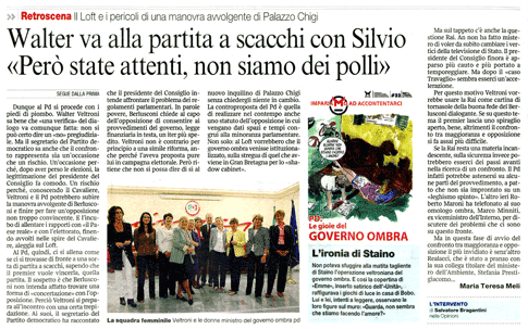 articolo il corriere della sera 13 maggio 2008